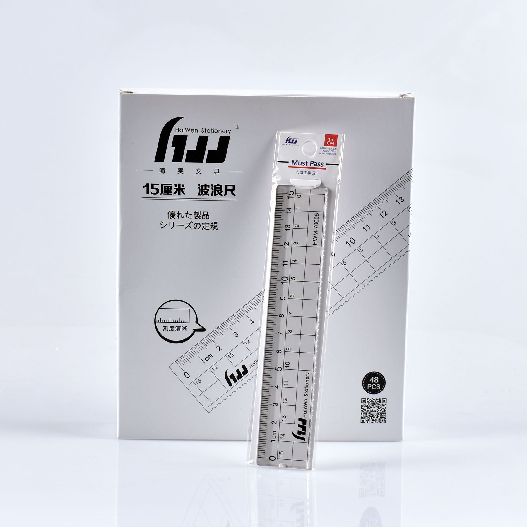 15CM large grid wave ruler